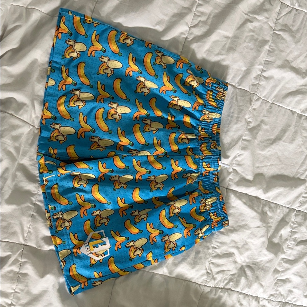 BL101 Banana Print Kids Shorts